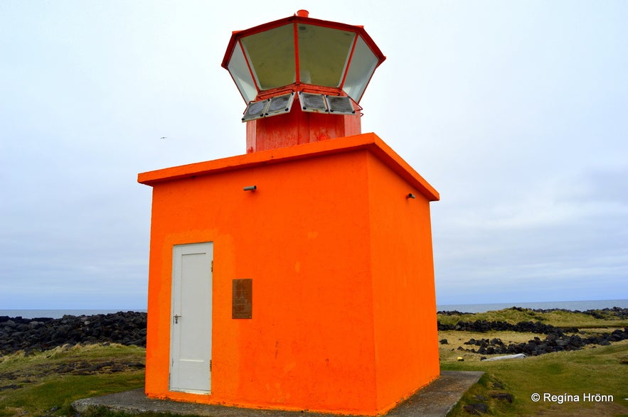 Öndverðarnesviti lighthouse at Öndverðarnes Snæfellsnes