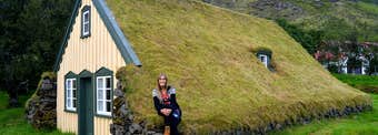 Hofskirkja Turf Church in Öræfi in South-East Iceland - the youngest one