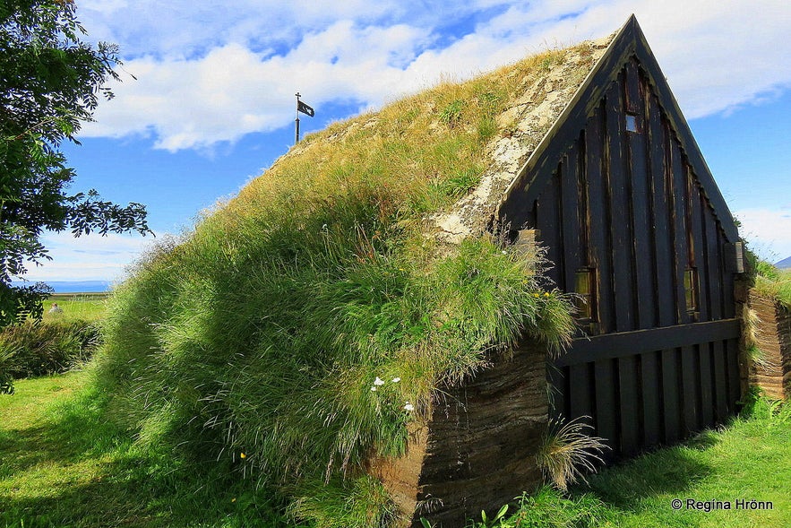 Grafarkirkja Turf Church in North-Iceland - the Oldest Turf Church in Iceland