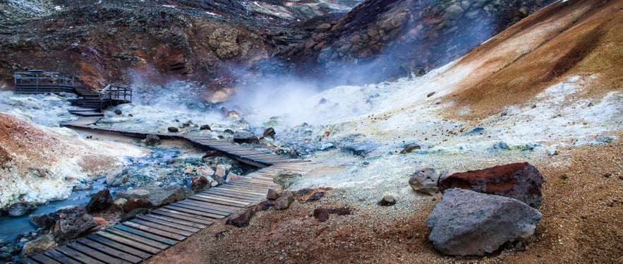 Seltún in Krísuvík Iceland