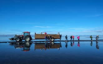 ํธ๋ํฐ์ ๊ฑด์ด์ฐจ๋ ๋ฌผ์ด ๋ง์ ๊ณณ์ ๊ฐ๋ก์ง๋ฌ ์ฌํ์๋ฅผ ์์กํ๋ ๋ฐ ์ฌ์ฉ๋์์ต๋๋ค.