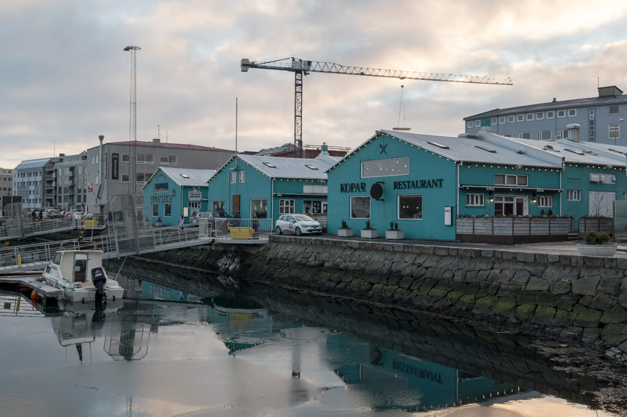 Restaurants am Alten Hafen in Reykjavik