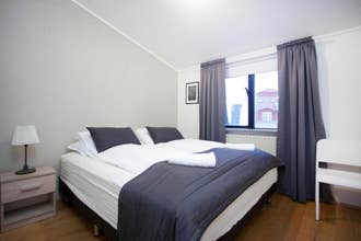 В Odinn Reykjavik Eiriksgata Apartments вас ждут удобные кровати.