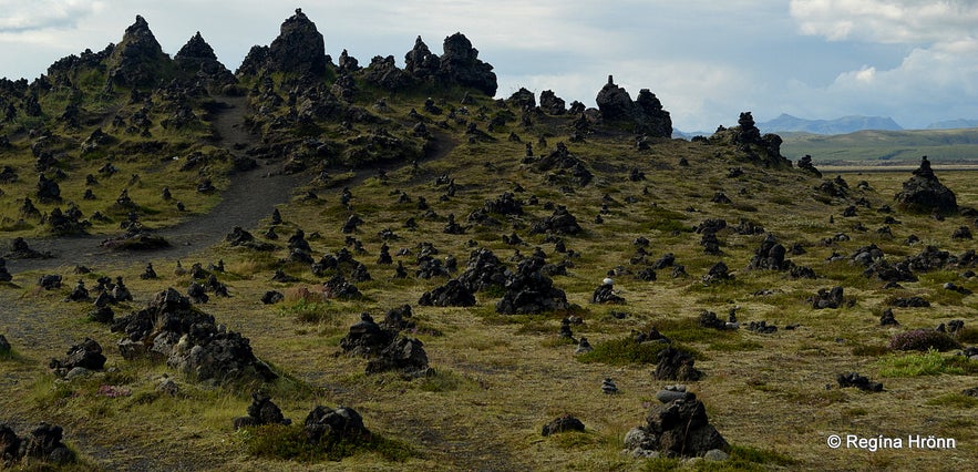 Laufskálavarða - the Cairn of Laufskálar in S-Iceland