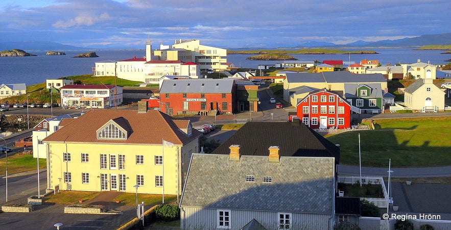 Stykkishólmur town on Snæfellsnes