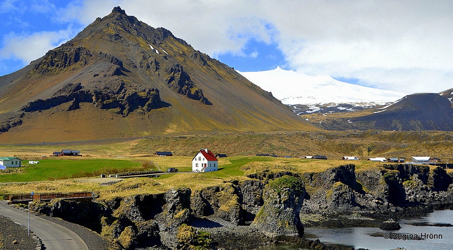 Arnarstapi and Mt. Stapafell