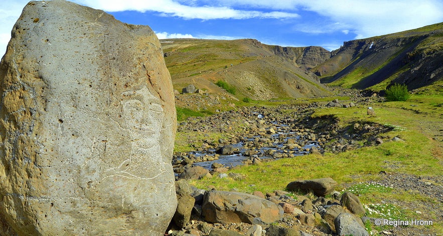 Bæjargil at Húsafell