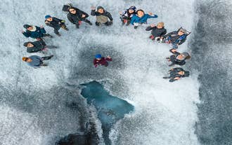 Amazing 4.5-Hour Glacier Hiking Tour in Vatnajokull with Super Jeep from Jokulsarlon Lagoon