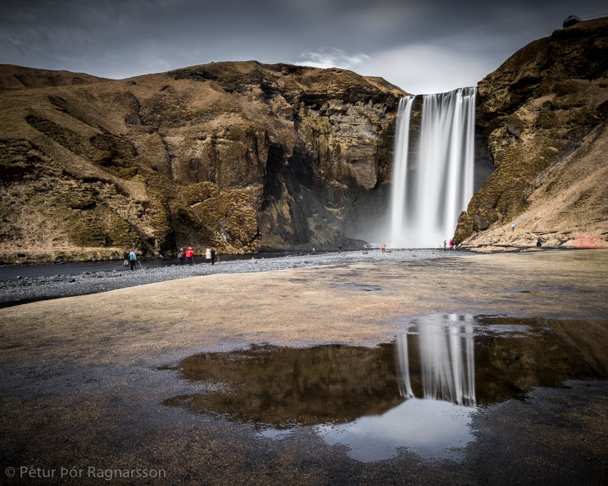 Skógafoss on the south coast of Iceland