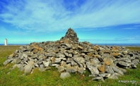 The Old Tradition of Creating Stone Cairns in Iceland