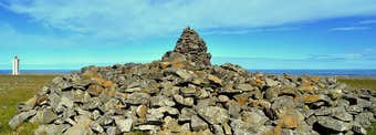 The Old Tradition of Creating Stone Cairns in Iceland