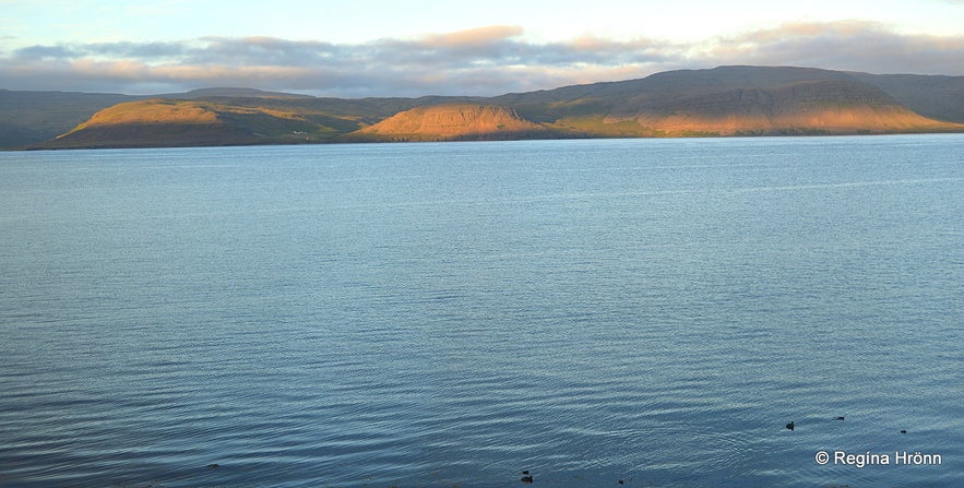 Patreksfjörður fjord Westfjords