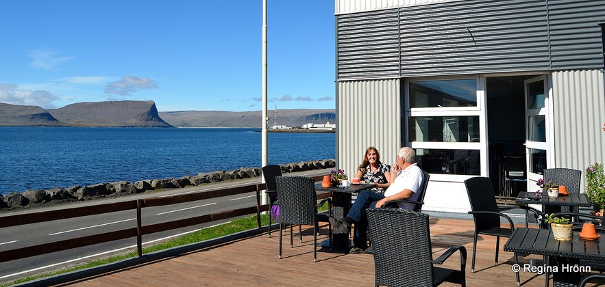 Hotel West in Patreksfjörður Westfjords of Iceland