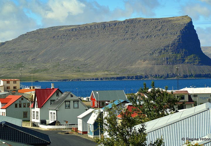 The friendly Hotel West in Patreksfjörður Village in the Westfjords of Iceland