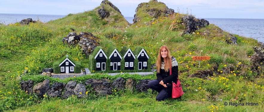 The Fishermen's Garden and Maritime Museum in Hellissandur on the Snæfellsnes Peninsula in West-Iceland