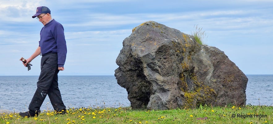 The Fishermen's Garden and Maritime Museum in Hellissandur on the Snæfellsnes Peninsula in West-Iceland