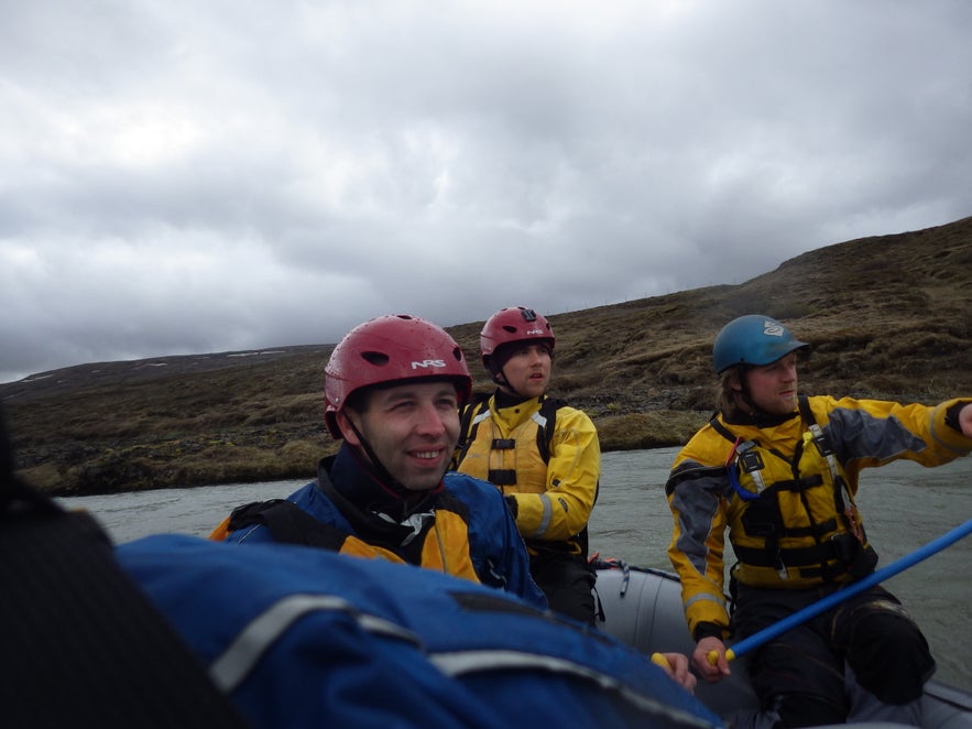 RAFTING EN EL RÍO GLACIAR HVÍTA (RÍO BLANCO)