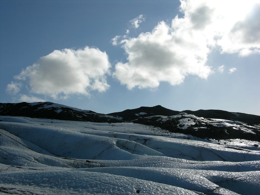 Południowe Wybrzeże Islandii_ SOLHEIMAJÖKULL_SKÓGAFOSS.