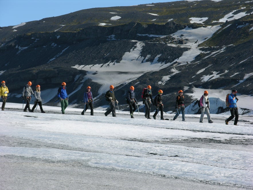 Południowe Wybrzeże Islandii_ SOLHEIMAJÖKULL_SKÓGAFOSS.