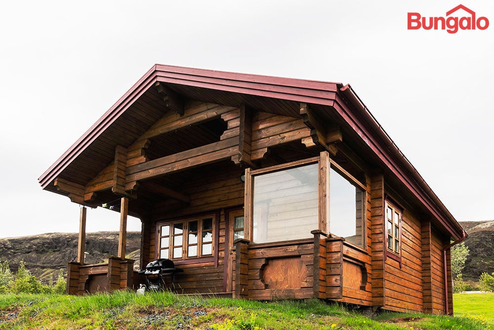 塞尔福斯附近的努帕尔平房 - 带热水浴缸 | Nupar Bungalow Near Selfoss With Hot Tub