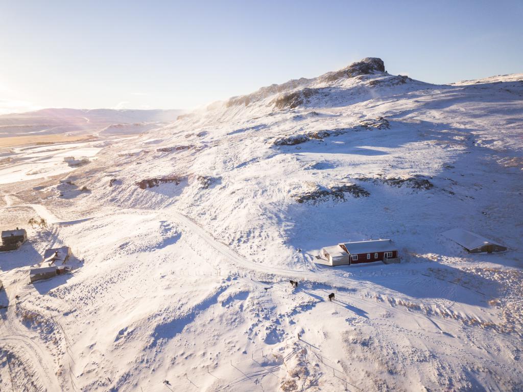 Litlabjarg Family Room With Terrace in East Iceland