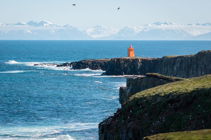 Grimsey island is the only place in Iceland within the Arctic Circle