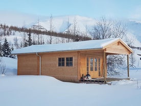 Oskubakki Cabin With a Hot Tub Near Akureyri
