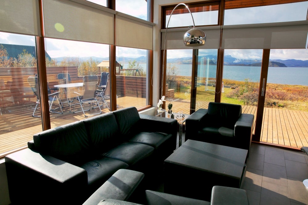 靠近辛格维利尔 (Thingvellir) 的伦杜尔小屋 - 带热水浴缸 | Lundur Cottage With Hot Tub Near Thingvellir