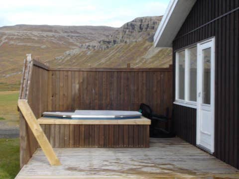 Cottage in Bardastrond with Hot Tub in Patreksfjordur, Westfjord
