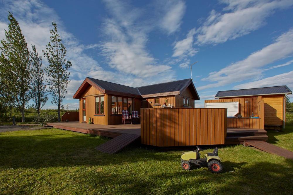 Vidivellir Cottage With Terrace Near Selfoss