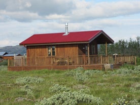 Valhoell Summerhouse With Hot Tub in South Iceland