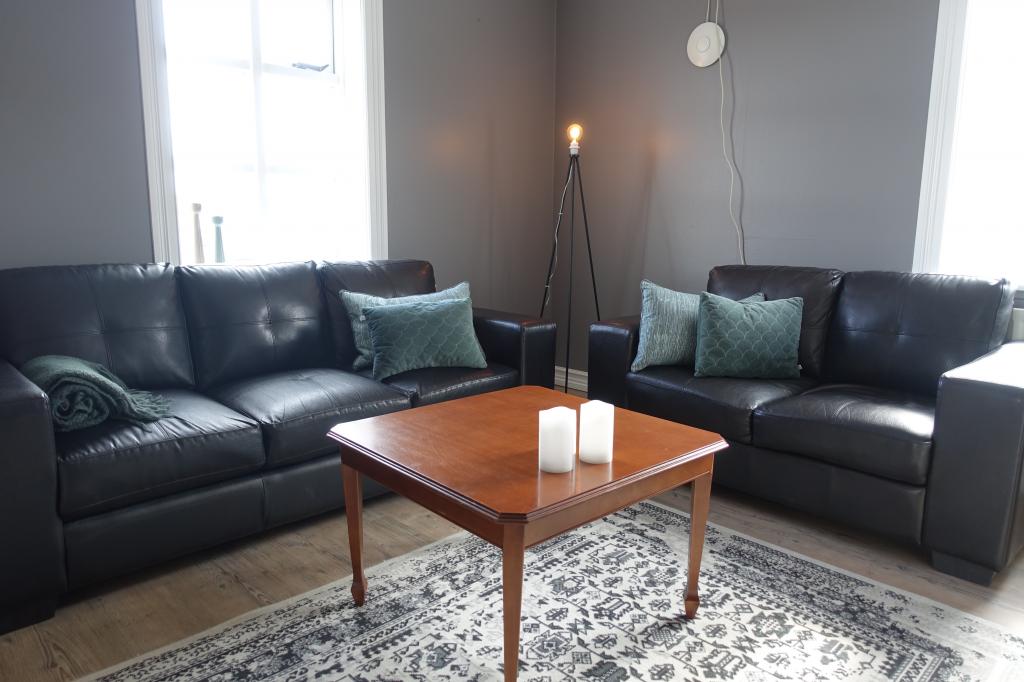 Ytri Vik Cottage with a Hot Tub and Sauna