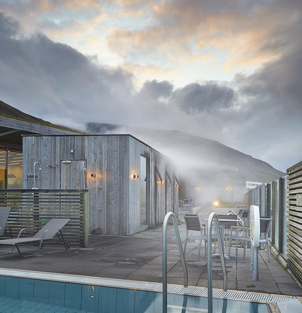 The Fontana Spa is a spa in south-west Iceland.