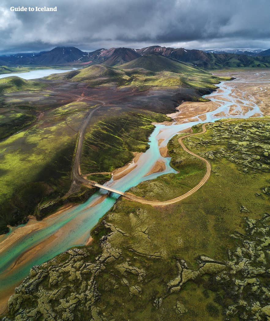 Tie Landmannalaugarin läpi