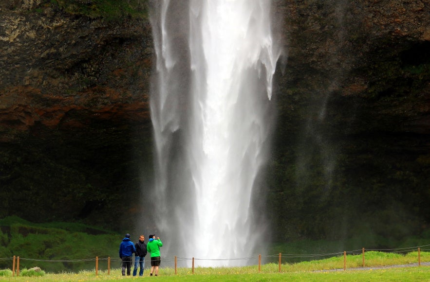 The two great waterfalls of South Iceland 