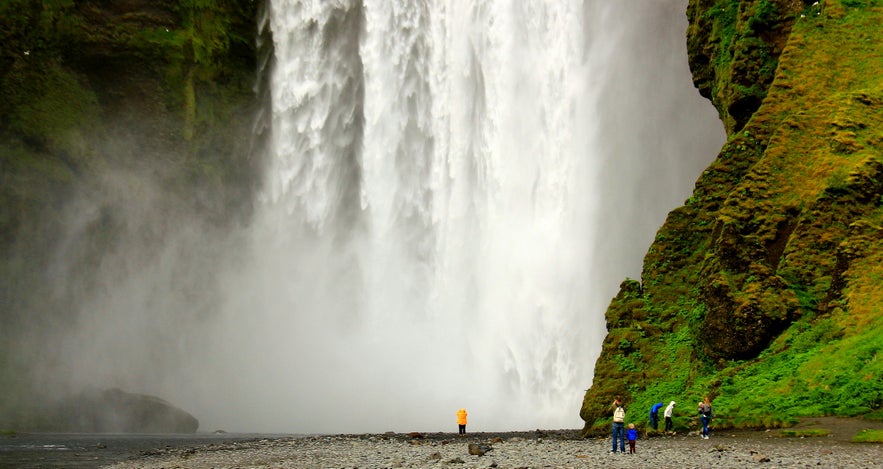 The two great waterfalls of South Iceland 