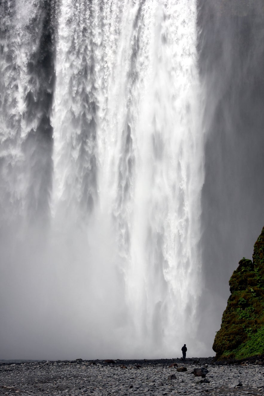 The two great waterfalls of South Iceland 