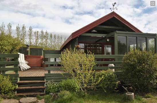 Flankastadir Cottage In Borgarfjordur With Hot Tub