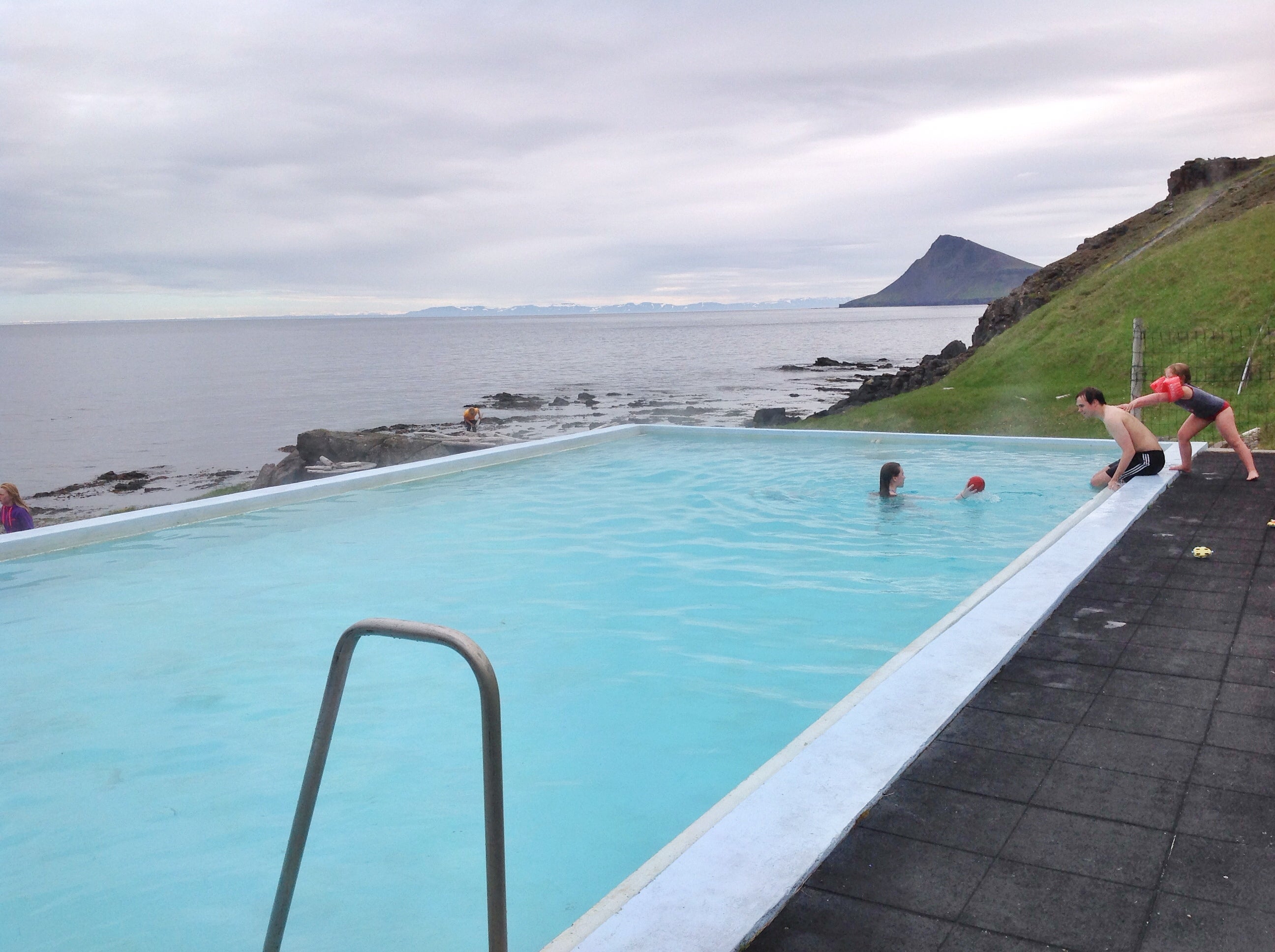 Day two: sublime pool, dramatic Djúpavík and a factory that defies all logic