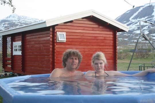 Vegamot Cottage 1 In Dalvik with A Private Terrace 