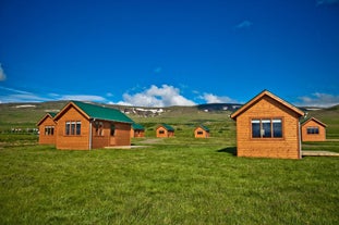 Hvammstangi Cottage 3 with Valley Views in North Iceland