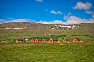 Hvammstangi Cottage 3 with Valley Views in North Iceland