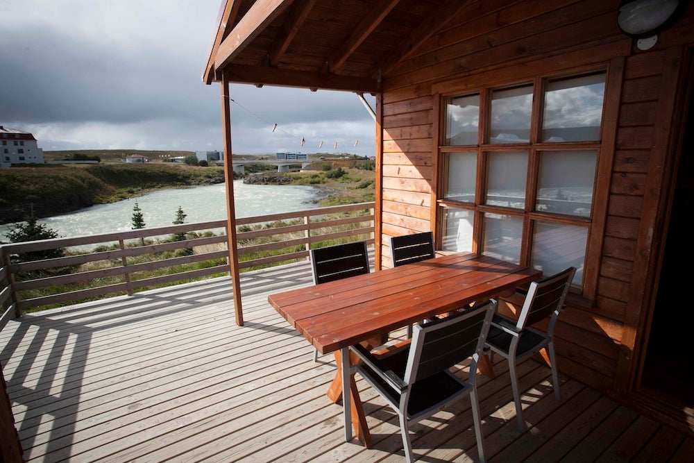 Gladheimar 25 with Outdoor Hot Tub in North Iceland