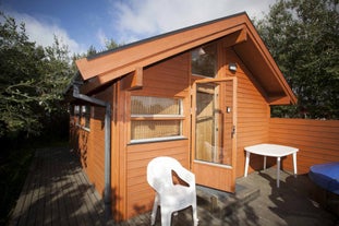 格拉德海马尔 17 |冰岛北部带热水浴缸的凉亭 | Gladheimar 17 | Summerhouse with Hot Tub in North Iceland