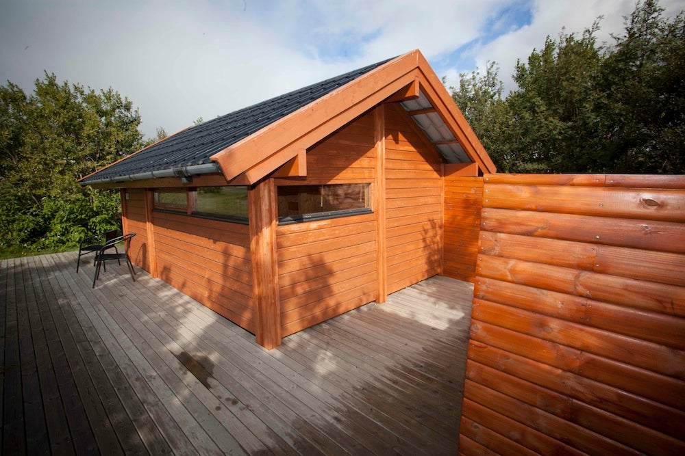 格拉德海马尔 5 |布伦迪欧斯带门廊的小屋 | Gladheimar 5 | Cottage with a Porch in Bl&ouml;ndu&oacute;s