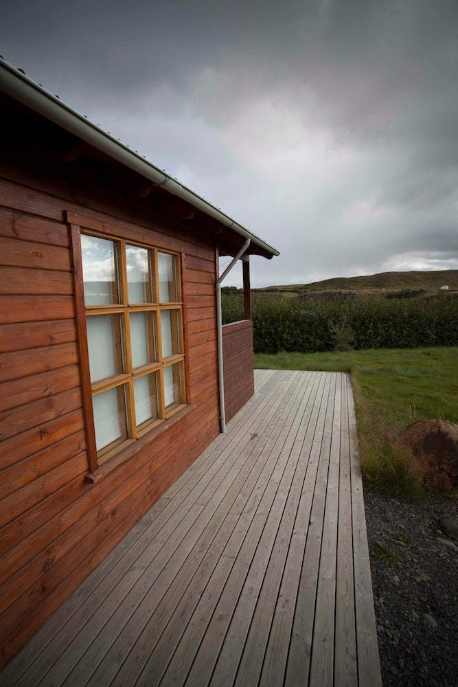 Gladheimar 21 | Cottage with a Porch and a Hot Tub in Blönduós
