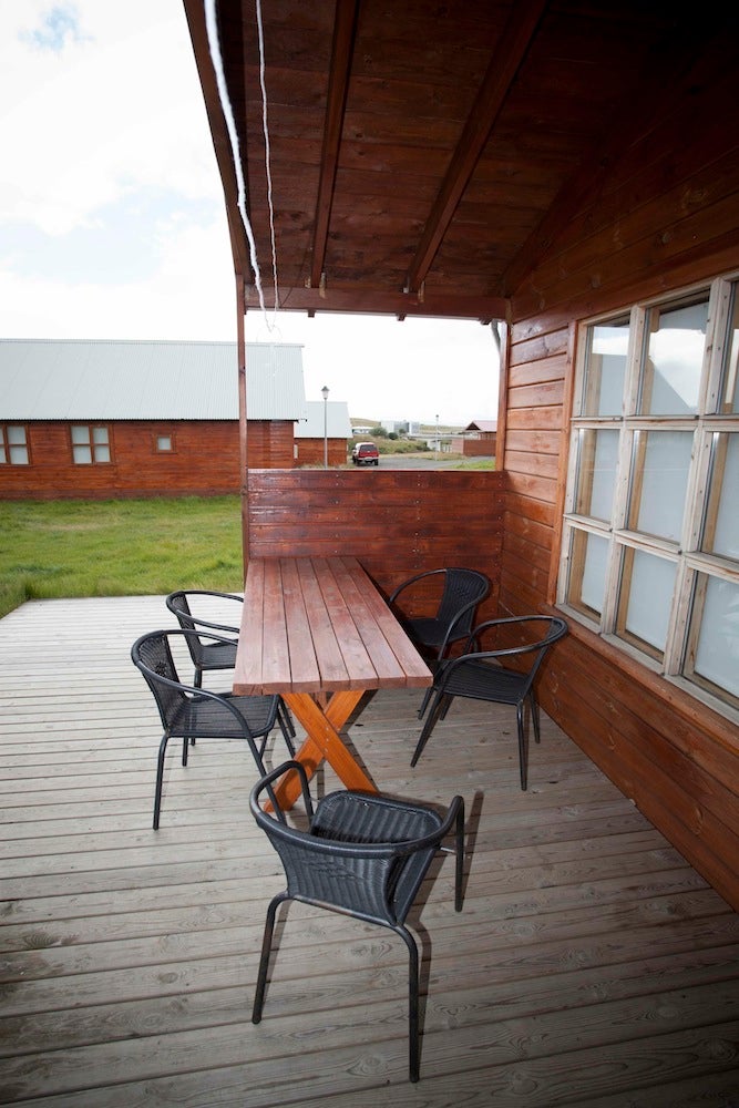 Gladheimar 21 | Cottage with a Porch and a Hot Tub in Blönduós