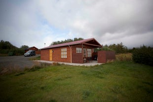 Gladheimar 21 | Cottage with a Porch and a Hot Tub in Blönduós