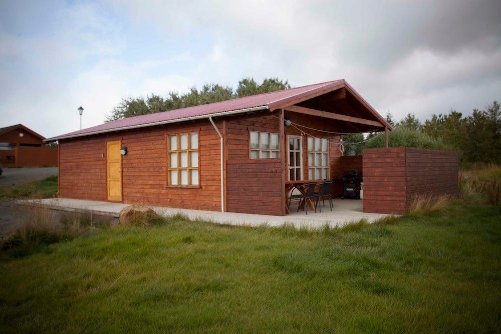 Gladheimar 21 | Cottage with a Porch and a Hot Tub in Blönduós