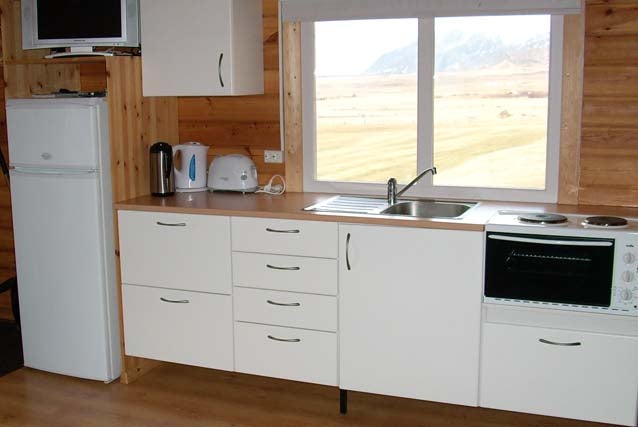 Hlid Cottages with Outdoor Hot Tub in West Iceland